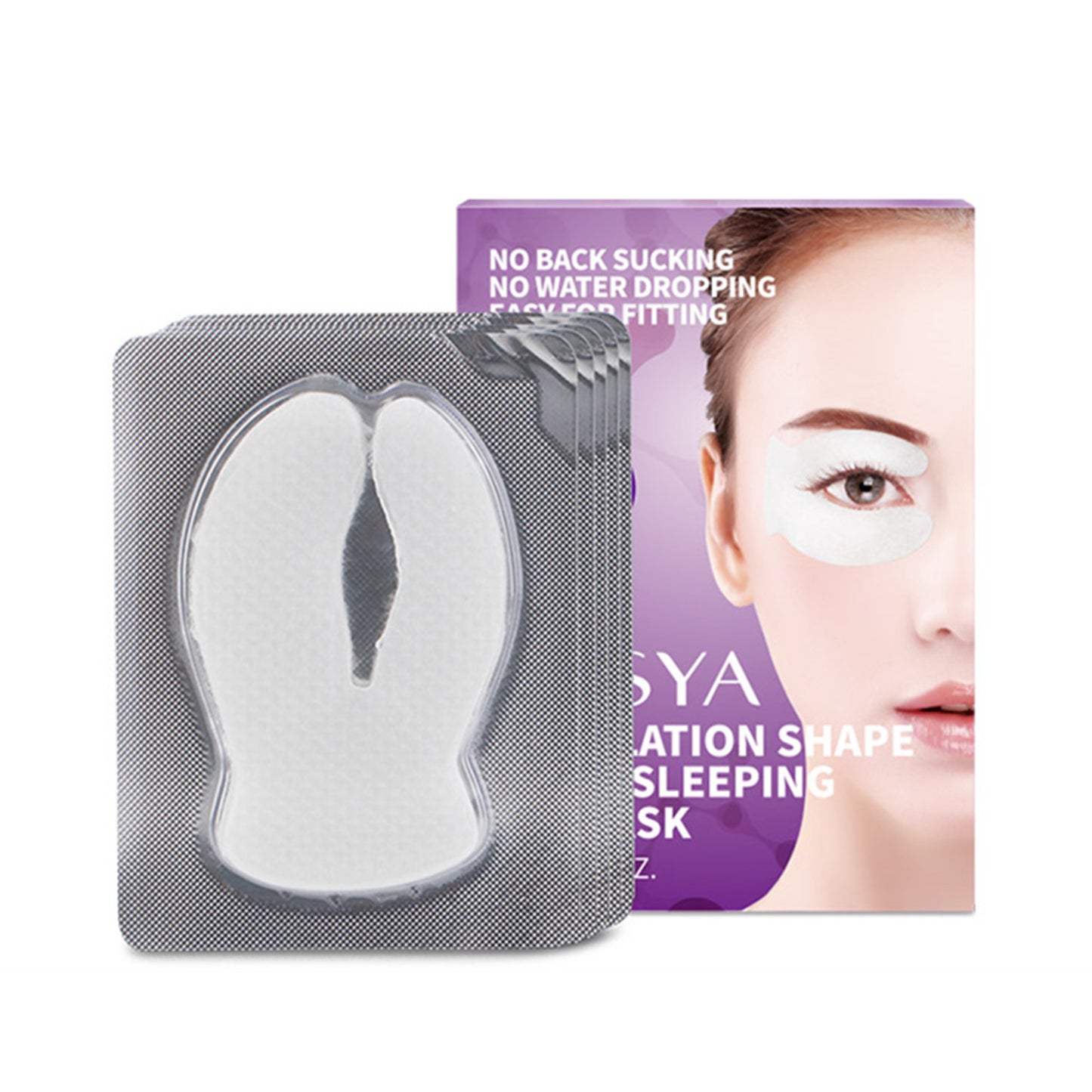 Circulationg Shape Night Sleeping Eye Mask, Moisturizing & Refining Pores, Firming Under Eye Skin, Contains Pure Natural Ingredients Effective Fine Lines, Eye Bag, Dark Circles And