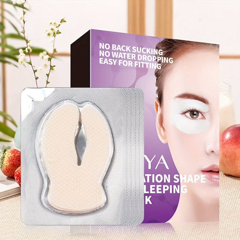Circulationg Shape Night Sleeping Eye Mask, Moisturizing & Refining Pores, Firming Under Eye Skin, Contains Pure Natural Ingredients Effective Fine Lines, Eye Bag, Dark Circles And