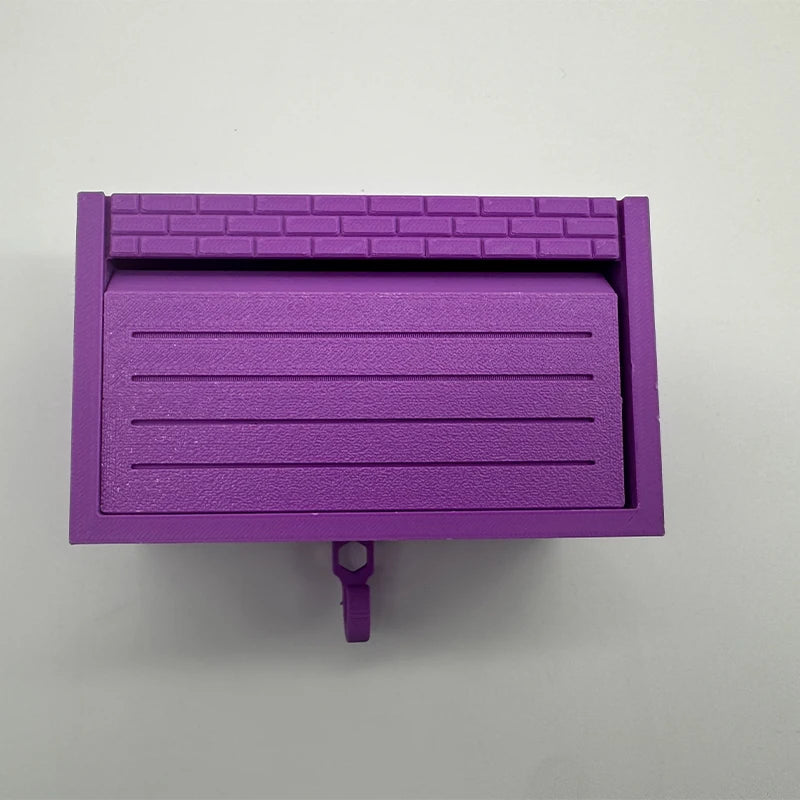 1pc Car Garage Keychain Door Opening House Wall Hanging Key Holder 3d Printed Install Room Decorating Items Adhesive Wall Hook
