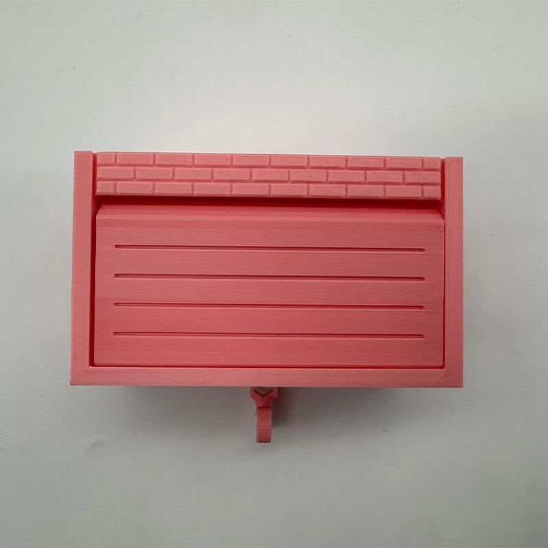 1pc Car Garage Keychain Door Opening House Wall Hanging Key Holder 3d Printed Install Room Decorating Items Adhesive Wall Hook