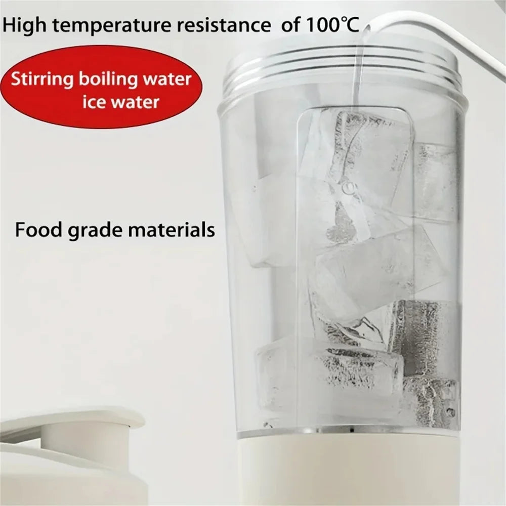1 Piece/13.53 Oz Portable Charging Electric Stirring Cup Automatic Self Mixing Cup-Sports Cup with Electric Stirring ﻿