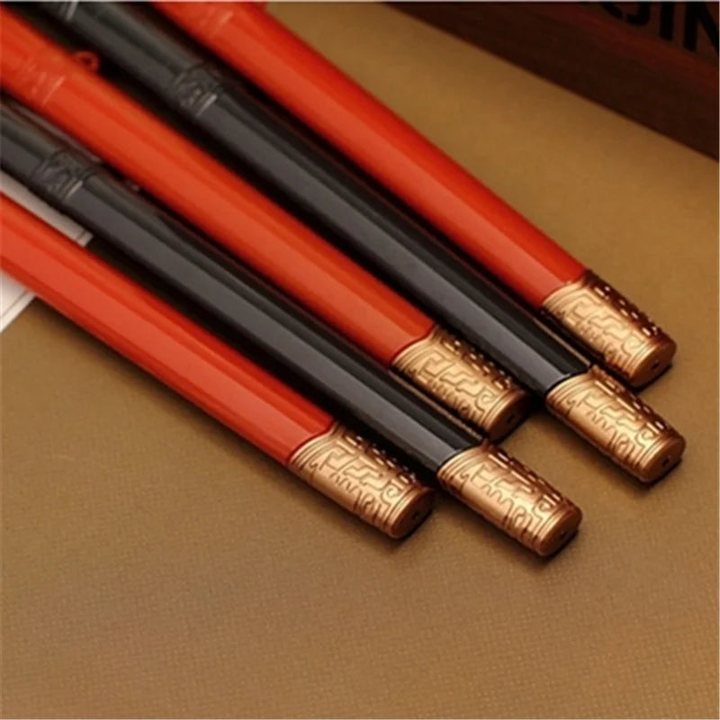 1 Piece Cute Creative Stationery Sword Gel Pen Black 0.38mm School Office Supplies Chinese Style Vintage Weapon pretty lovely