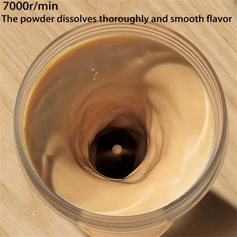 1 Piece/13.53 Oz Portable Charging Electric Stirring Cup Automatic Self Mixing Cup-Sports Cup with Electric Stirring ﻿